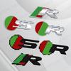 Alliage Métallique Logo Sportif Calandre de Voiture Insigne Autocollant de Coffre Emblème de Décoration