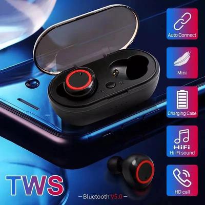 Bluetooth Headphones TWS2 Wireless Headphones 5.0 Touch In-ear Headphones Bluetooth Headphones