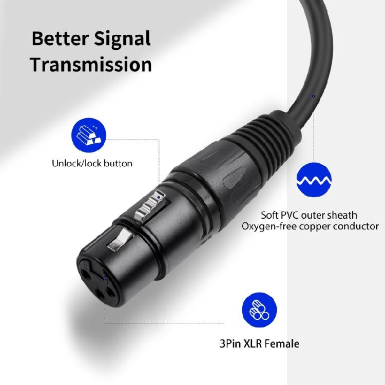 Xlrs Panel Adapter 3Pin Male Female Connectors Durability For Professional Sound Systems Studio Stage Installations