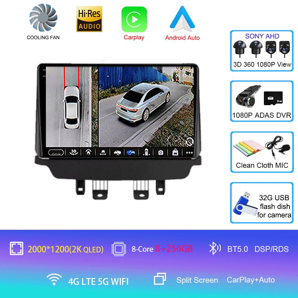 Android 14 Car Radio For Mazda CX-3 CX3 2 DK 2014 - 2021 Navigation GPS Multimedia Player WIFI Stereo Video BT Wireless Carplay
