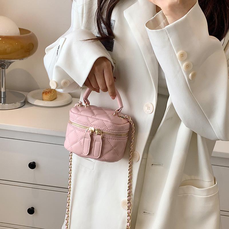 Stylish Mini Cartoon Shoulder Bag For Women Chic Chain Box Crossbody