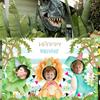 Dinosaur Birthday Polyester Background Mermaid Party Decor Kids Wedding Birthday Party Supplies Baby Shower Under The Sea Party