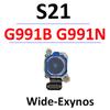 Haupt-Rückseite Ultra-Weitwinkel-Front-Selfie-Kamera Flexkabel für Samsung Galaxy S21 5G G991U G991B G991N G9910