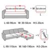 Jacquard Sofa Cover Thick Elastic Sofa Seat Cushion Cover Living Room Washable Removable Corner Armchair Sofa Cushion Slipcover