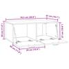 Wall Mounted TV Cabinet Reclaimed Wood Look 78.5 x 41 x 30 cm