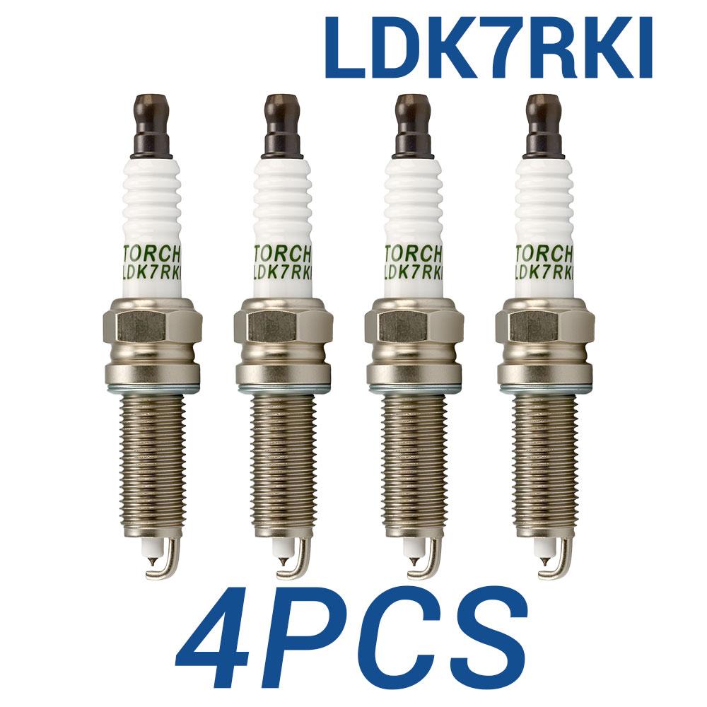 2-8PCS Iridium Candle TORCH LDK7RKI E4G16-3707010AB 3707AAG Compatible with Chery arrizo/Tiggo SQRE4G15C SQRE4G15B SQRE4G16