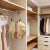 Non- Clothes Hanger, Sturdy Wardrobe Hook, Wardrobe Storage Rack, Scarf Hanger. Non- Design, Suitable For Hanging Belts, Ties, Hats, And Bags.