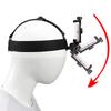 Head-Mounted Headband Bracket Adjustable Live Broadcast Mobile Phone Holder First-Person Perspective Fixed Bracket Gift