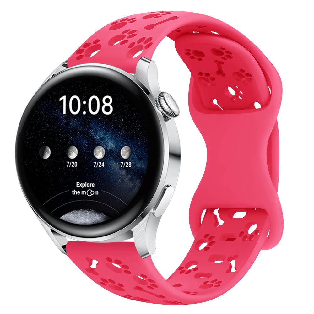 Engraved Watch Band, Soft Breathable Sport Strap 18/20/22MM Compatible with Amazfit Huawei Samsung oppo xiaomi