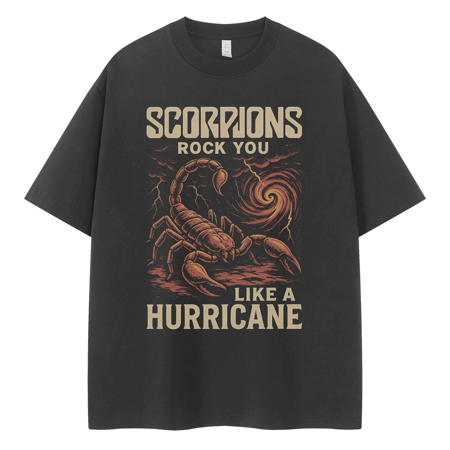 Scorpions T-Shirt, Soft Fabric Casual Daily Wear XL