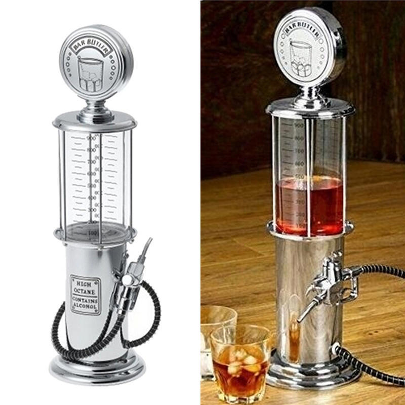 Pretty Tage Fill 'Er Up Gas Pump Bar Drinking Alcohol Liquor Dispenser