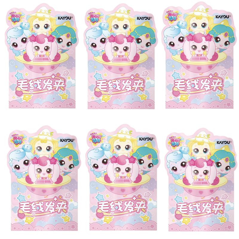 Original KAYOU Teenieping Girl Hairpin Series Blind Box Anime Character Doll Collection Decoration Fashion Toys Gifts