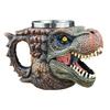 Realistic Touch Dinosaurs Mugs Double Wall Thermals Insulation Beverage Temperature Functional Item For