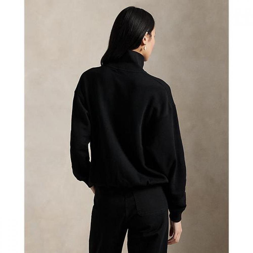 Polo Ralph Lauren Women S Lightweight Fleece Long Sleeve Polo Wmpokninfb20863001 