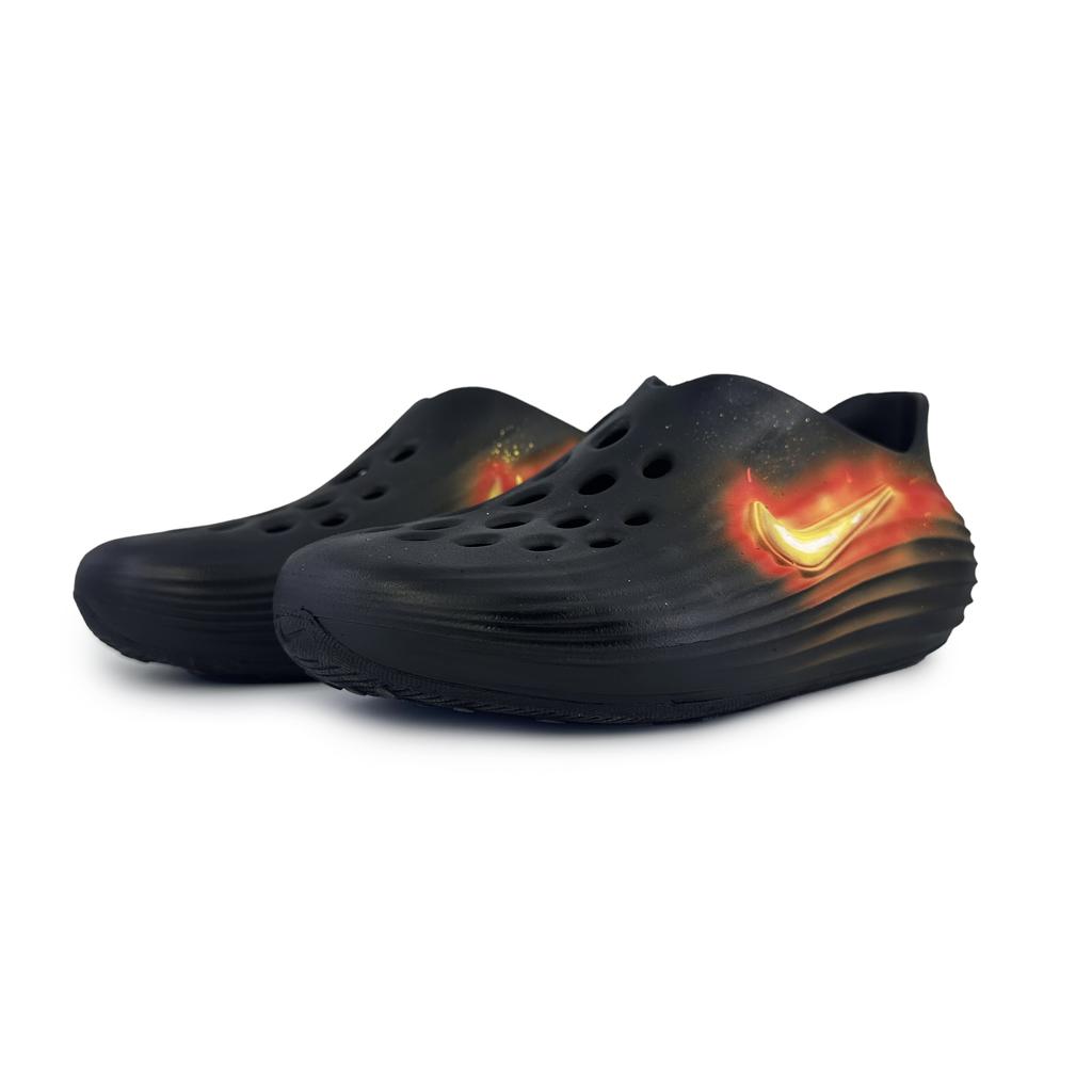 Nike ReactX Rejuven8 Ghoul Knight Clogs Unisex Black Red HV5060-001(Team1076-)