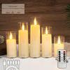 Acrylic LED Candle Light with Swaying Flame and Cup