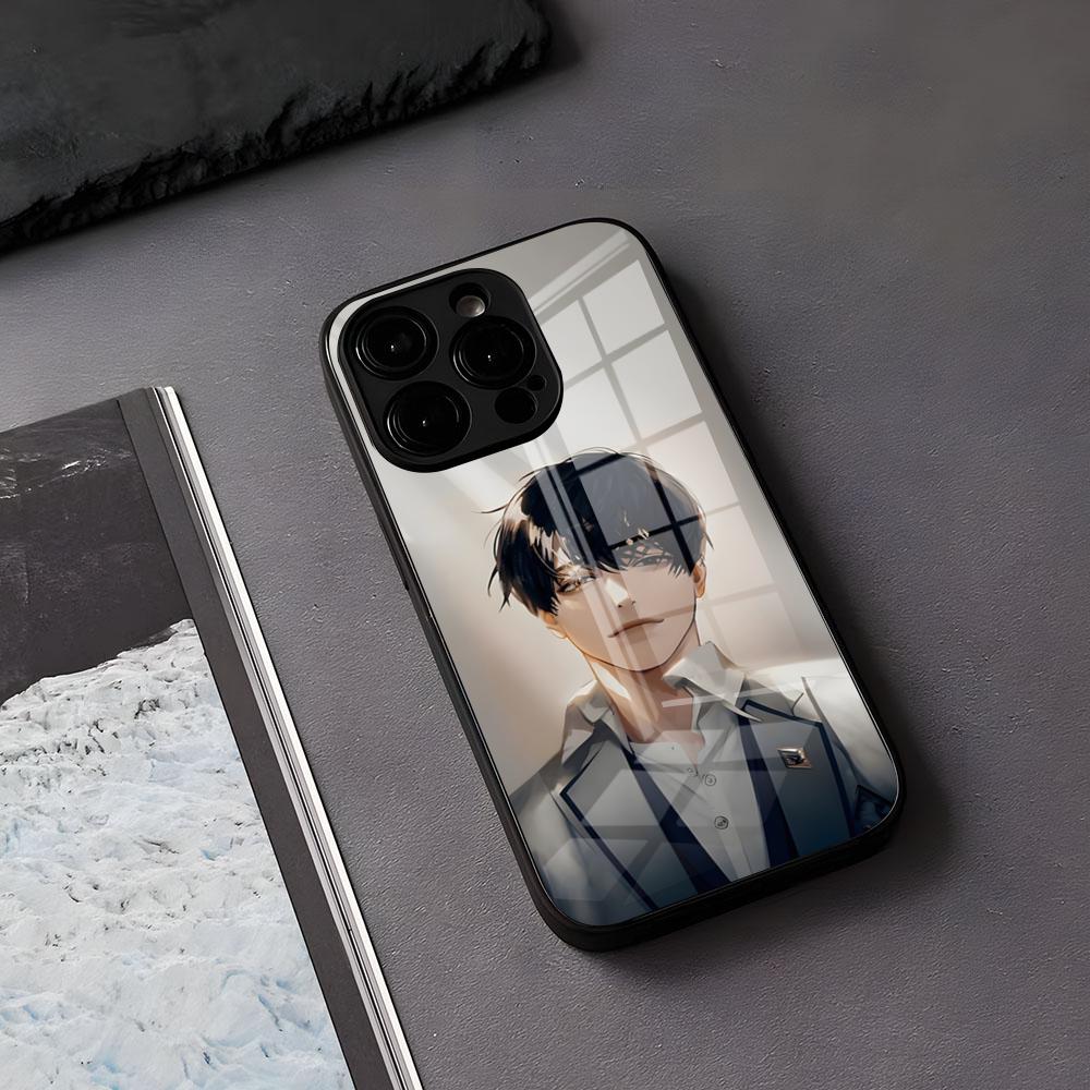 Omniscient R-Reader V-Viewpoint Orv Phone Case For IPhone 17 Air 16 E Pro Max 15 14 13 Mini 12 Pro 11 Max Plus Black Glass Cover