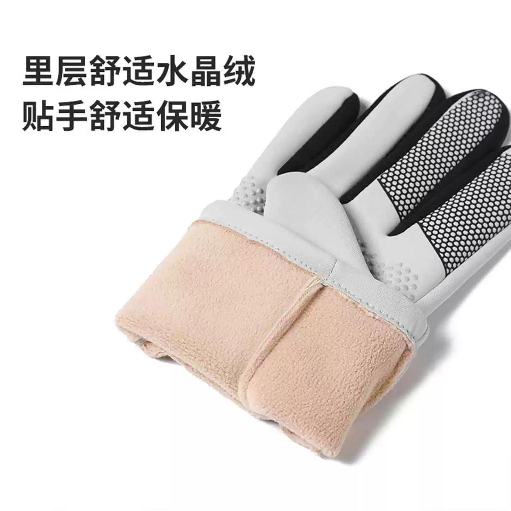 Winter products Outdoor cycling sports Winter warm ski gloves Men's cycling touch screen Non-slip, windproof and waterproof