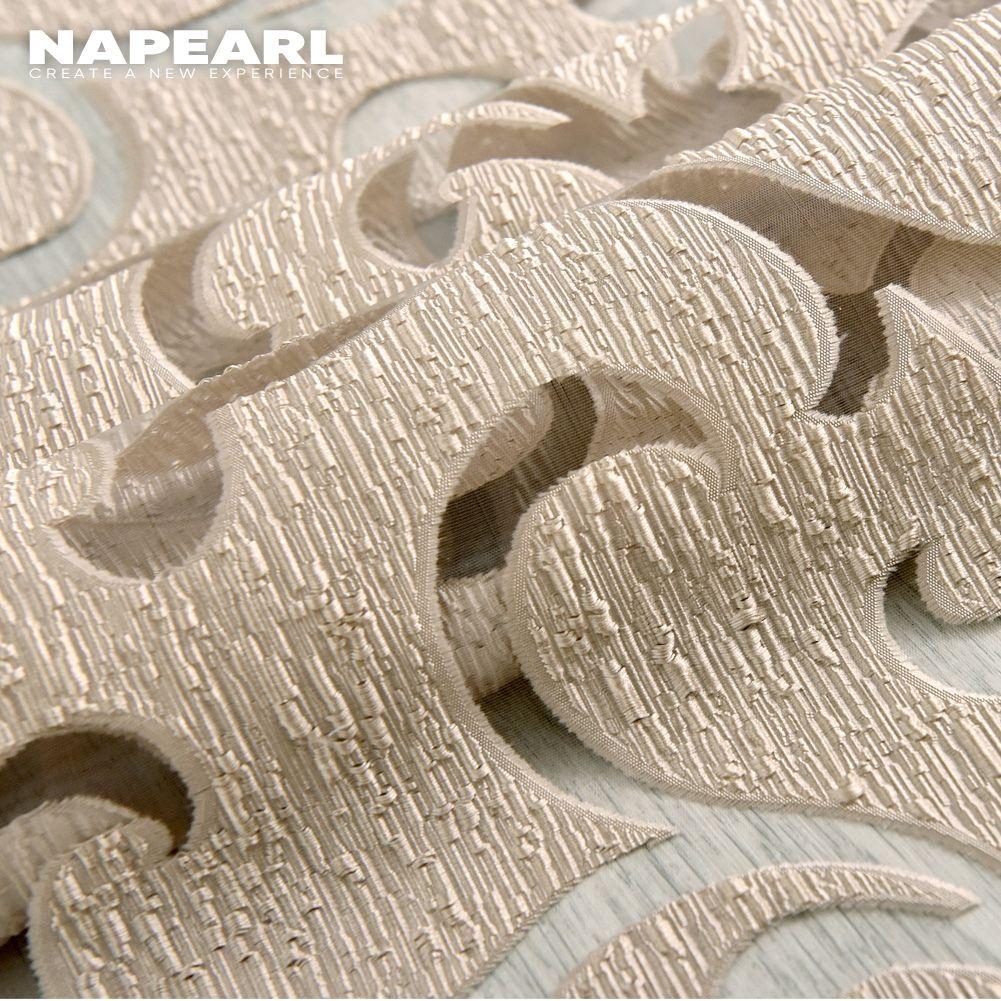 1PC NAPEARL Modern Fashion Jacquard Tulle Sheer Curtain for Living Room Bedroom Home Decor