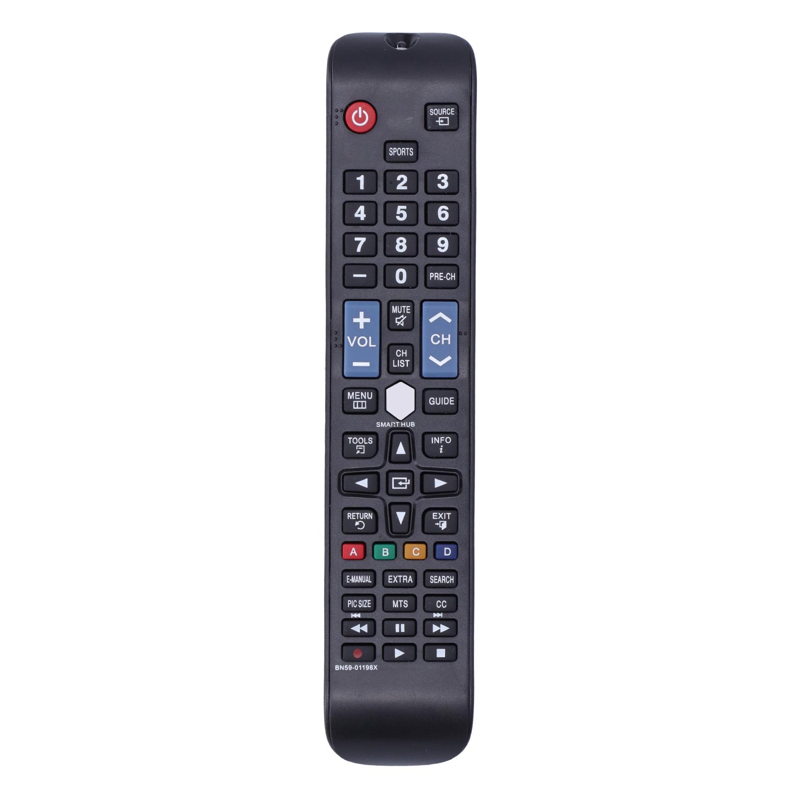 

Portable TV Controller Replacement Remote Control for Samsung bn59‑01198x TV Accessory