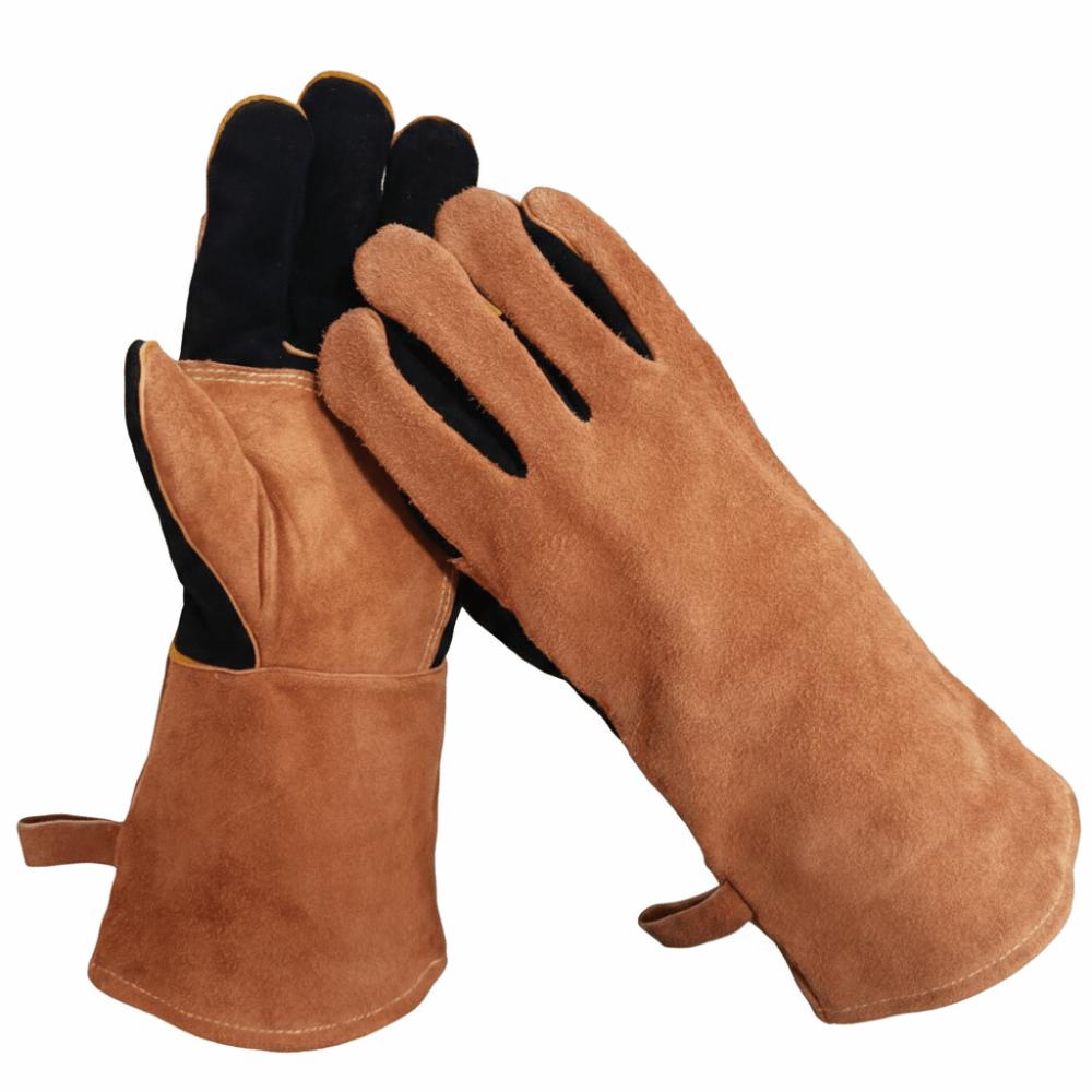 Anti-Splash Electric Welding Gloves Wear-Resistant Insulating Welding Gloves  Industrial Use