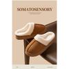 Same Color Couple's Home Shoes for Men and Women, Gentle Companionship for Winter Home, Soft Plush Upper, and Comfortable Memory Sponge