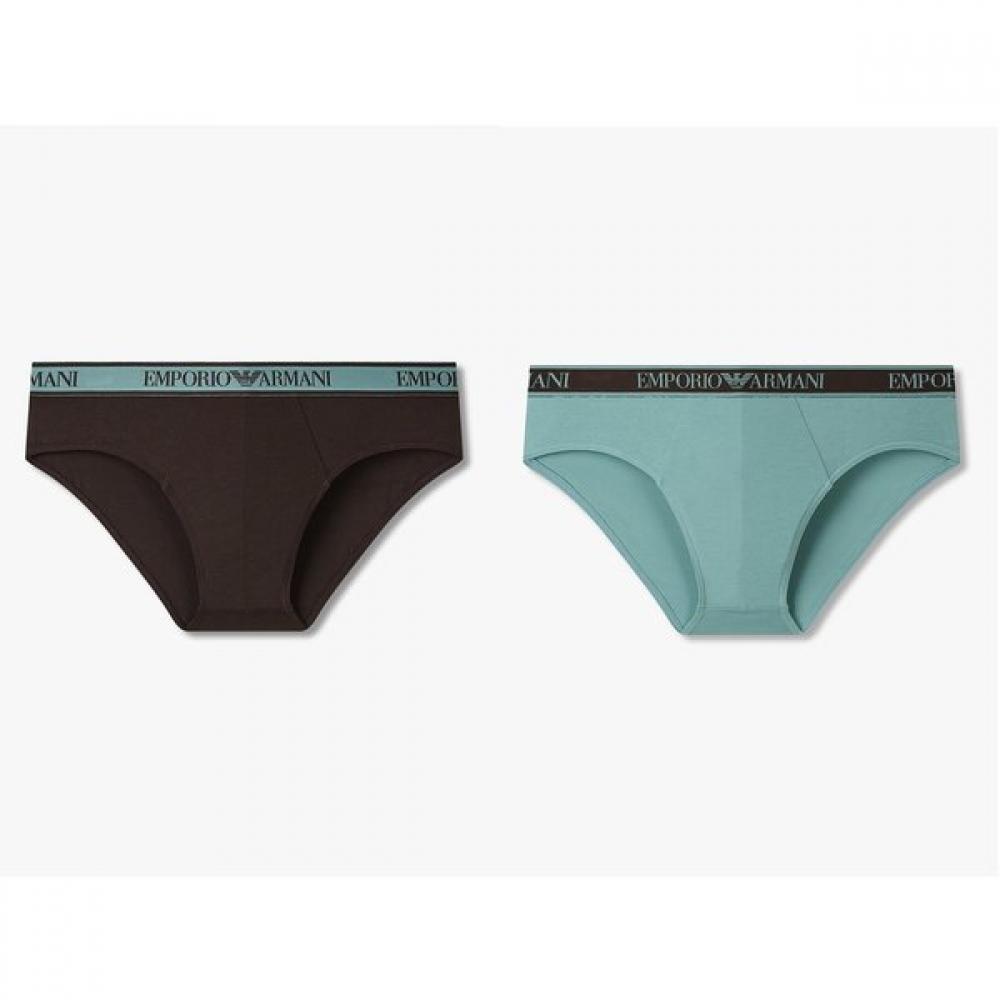 Emporio Armani Мужской хлопковый комплект из 2 предметов 0815311309 0815311311 L(105)