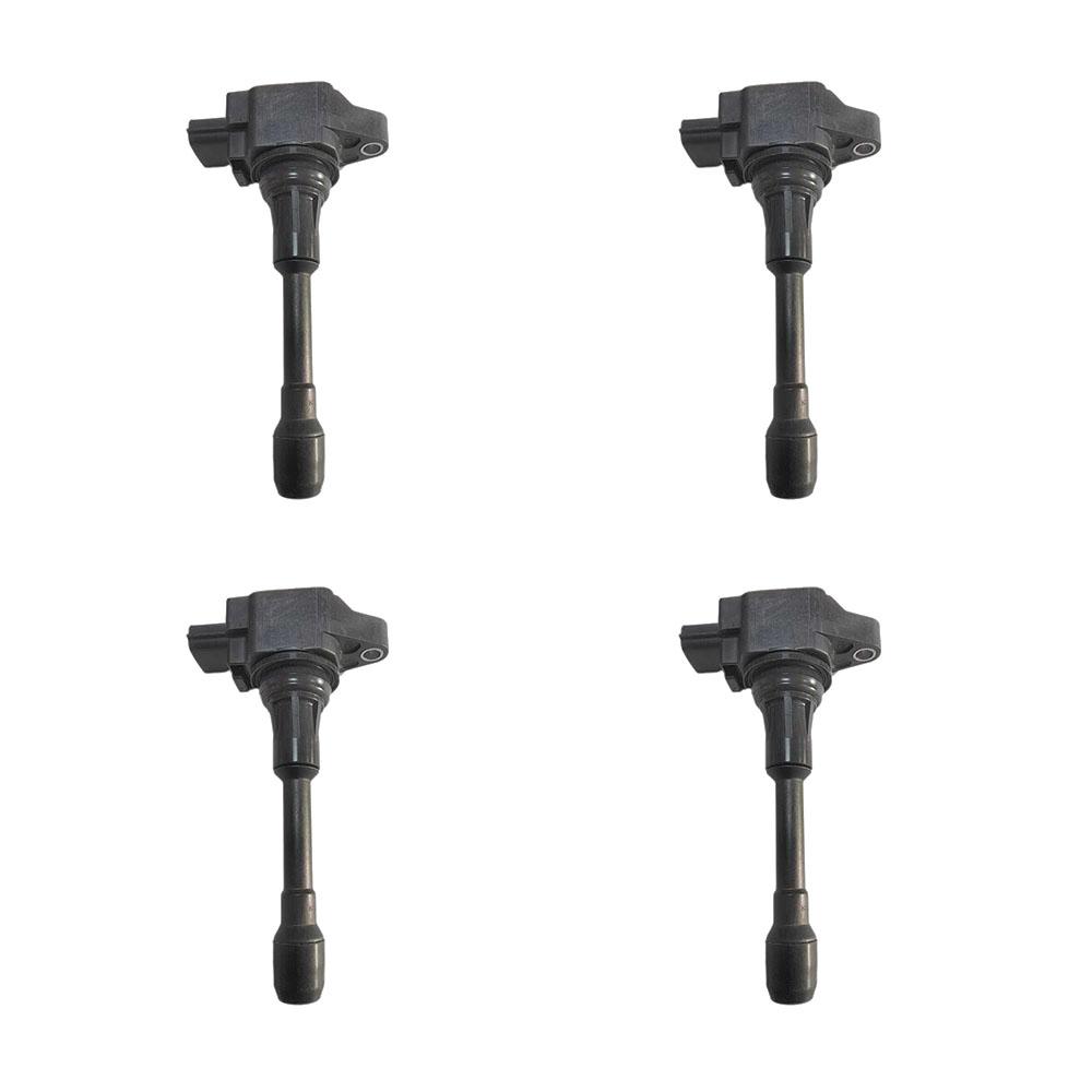 4Pcs 22448-1HC0A Ignition Coils For Nissan 1.6L1.8L 2012-2019 Note 1.6L 2014-19