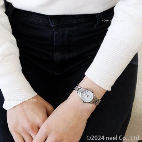 Citizen XC Women's Eco-Drive Watch, Water-Resistant, Silver Mother-of-Pearl Finish, ES9490-52D, Light-Powered, Radio-Controlled, Waterproof