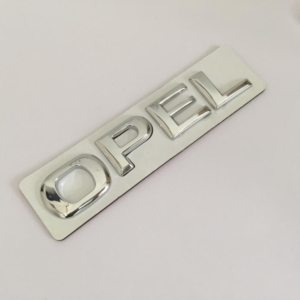 1 szt. 3D ABS wysoka jakość dla samochodu OPEL CORSA Listowe godło Tylny bagażnik Naklejki plakietka naklejka Naklejka stylingowe akcesoria samochodowe