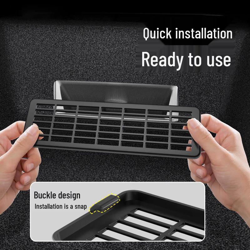2025 Tesla Model Y Under-Seat Air Vent Mask and Decorative Cover