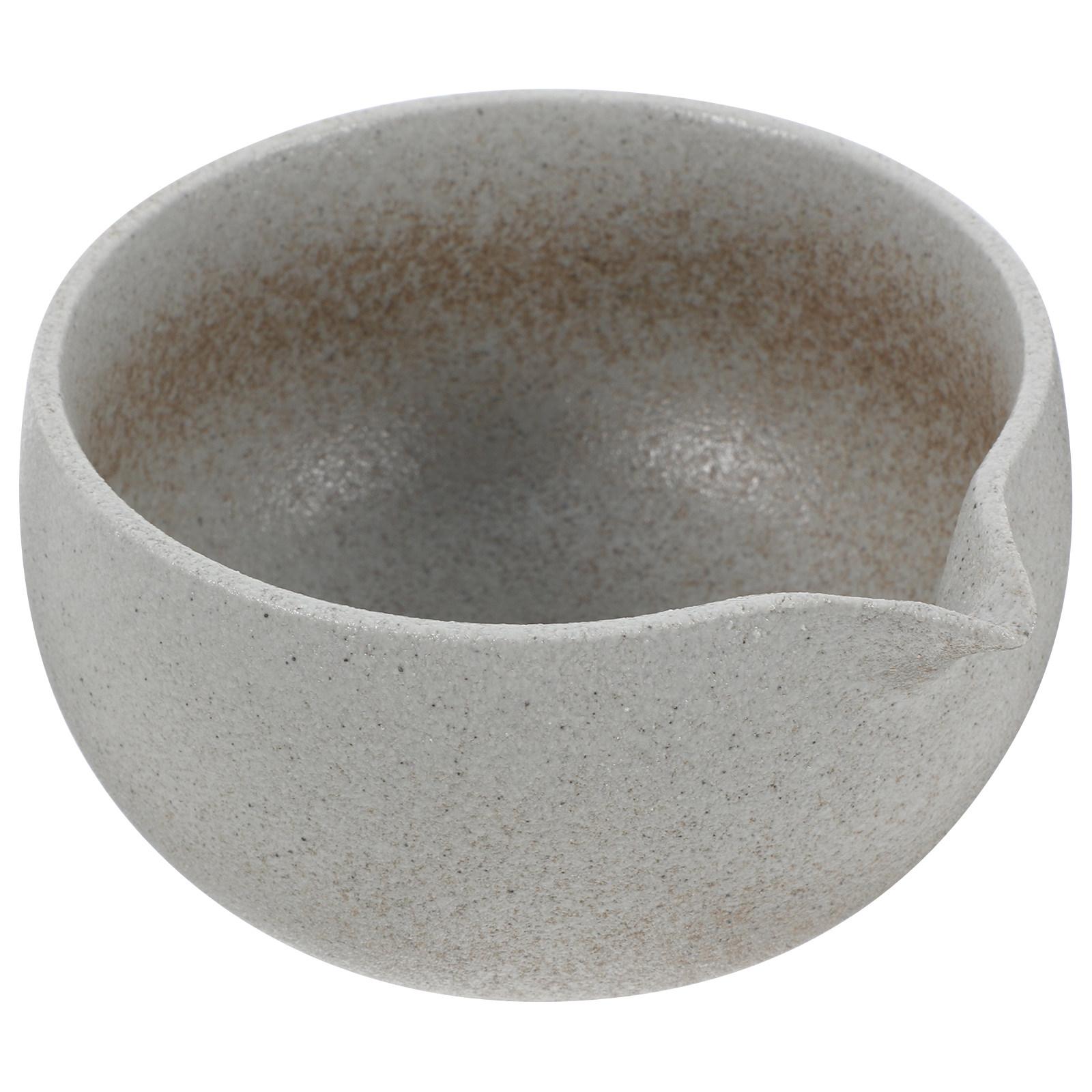 

Traditional Japanese Matcha Bowl Spout Ceramic Tea Ceremony Cup 600Ml Longlasting Ceramic Tea Spout Bowl for Home Party Serving other