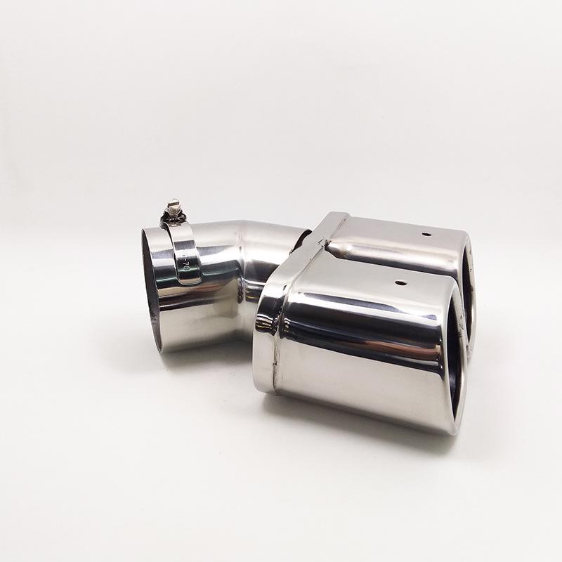 Eksosrør i rustfritt stål med dobbelt utløp for Nissan Qashqai/Haima S5