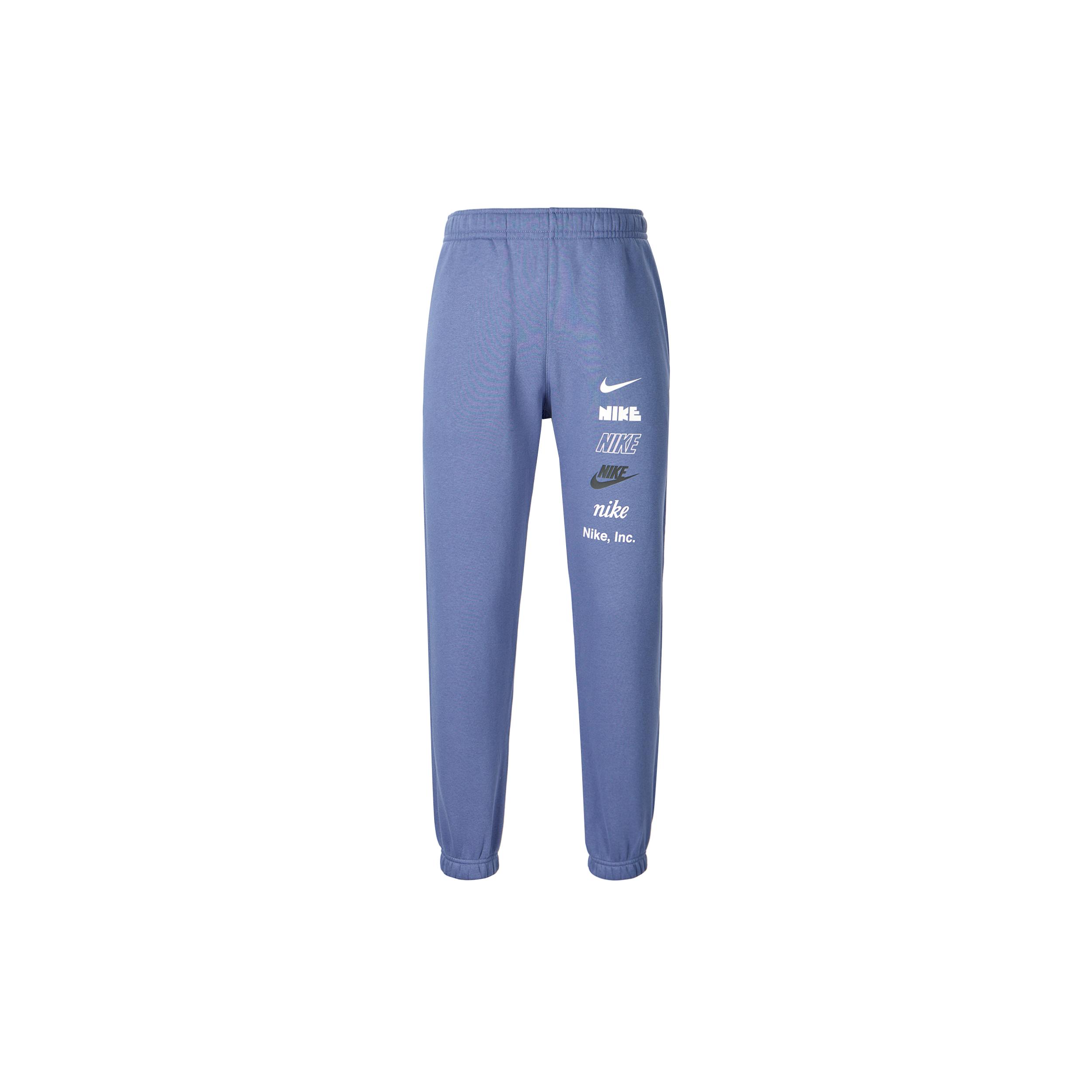 Nike Sports Life Collection Knitted Sweatpants Men s Blue DX0796-491 L