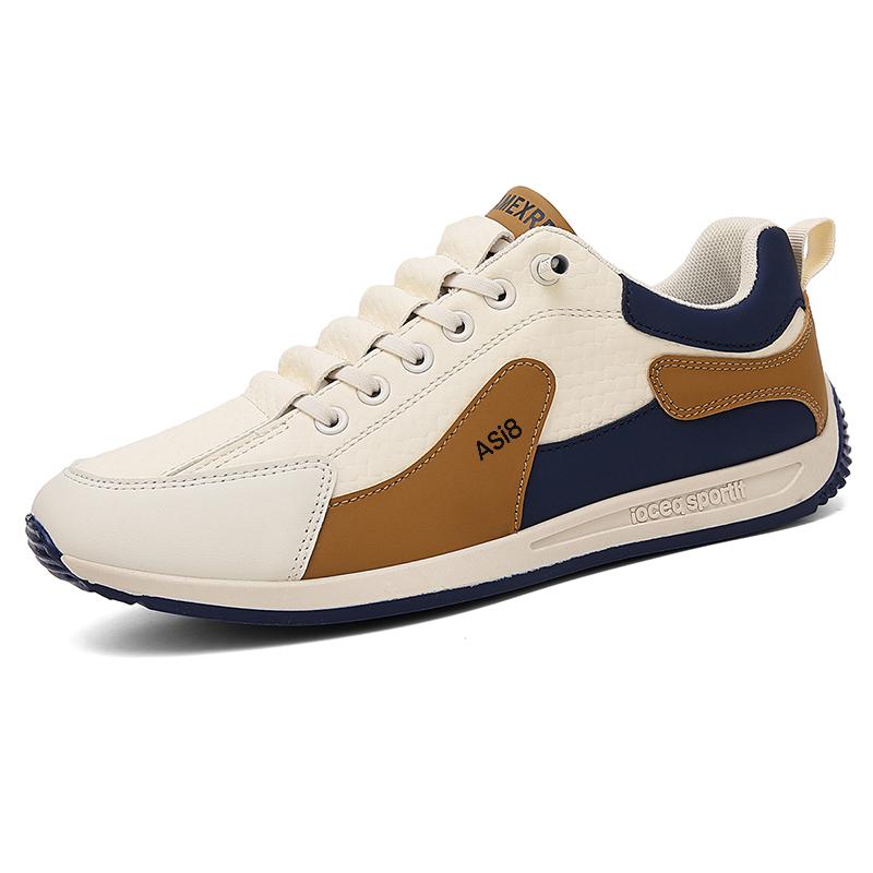 Men’s Sports Shoes Casual Street Style Jogging Sneakers Students Skateboard Shoes Plus Size Height Increase