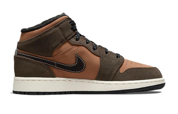 Jordan 1 Mid SE Dark Chocolate GS DC7248-200