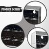 Golf Ball Display Case Clear Showcase Holds 18 Balls Collection Holder