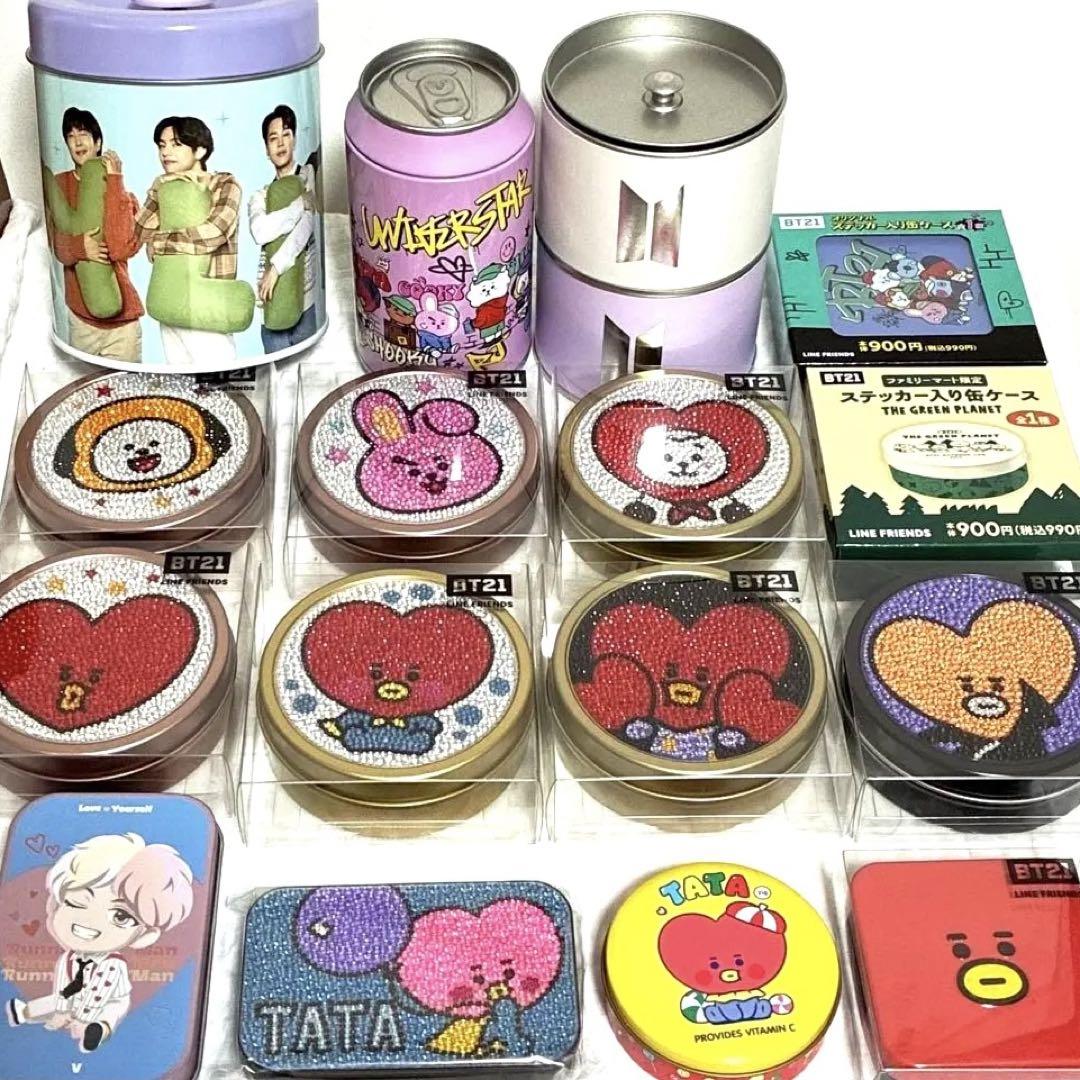 

[USED] BTS BT21 Tin Case Bulk Sale