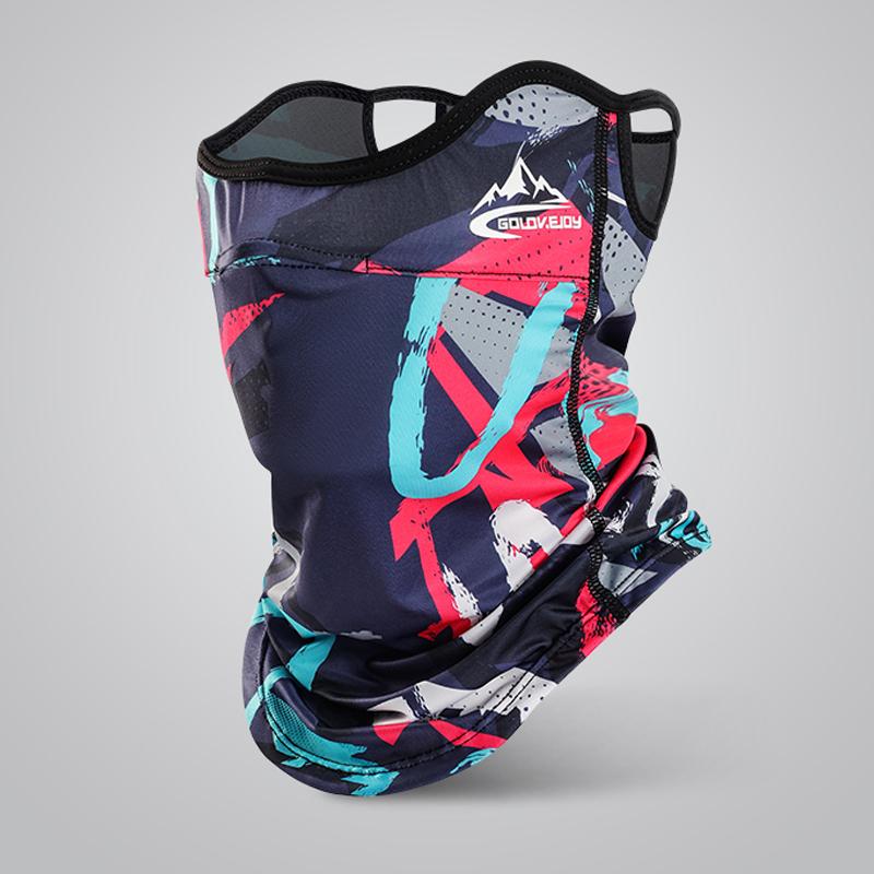 

Summer Camouflage Balaclava Men Breathable Quick Drying Outdoor Riding Fishing Hat Sport Headband Anti-UV Face Cover Headwear