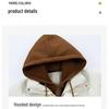 Mark Fairwhale Men's Faux Two-Piece Hooded Padded Jacket
