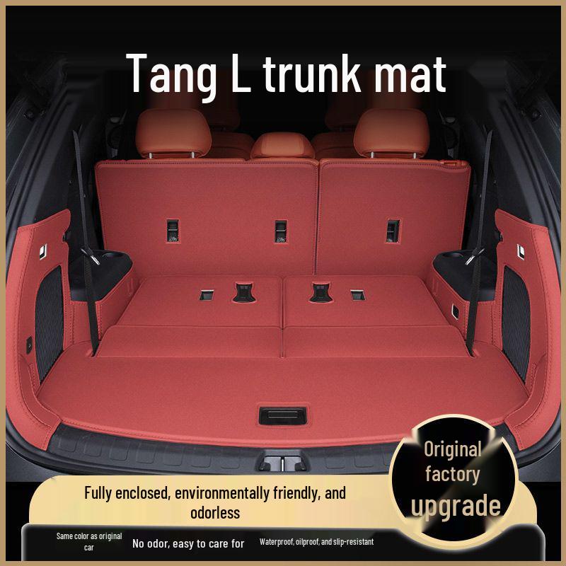Eco-Friendly Trunk Mat for 2025 BYD Tang L EV/DM-i/DM-p Models
