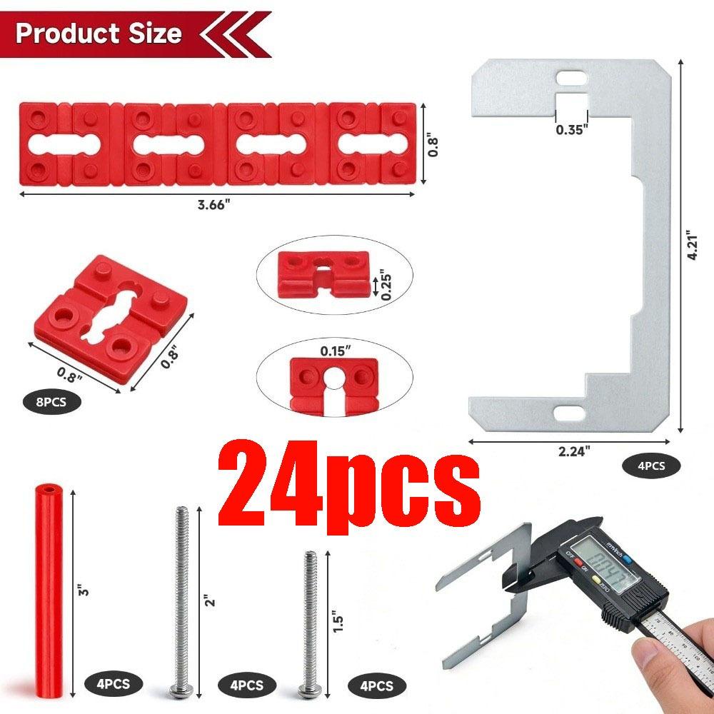 Secure Outlet Spacers Adjustable Outlet Box Extender Socket Spacers Loose Wall Switches