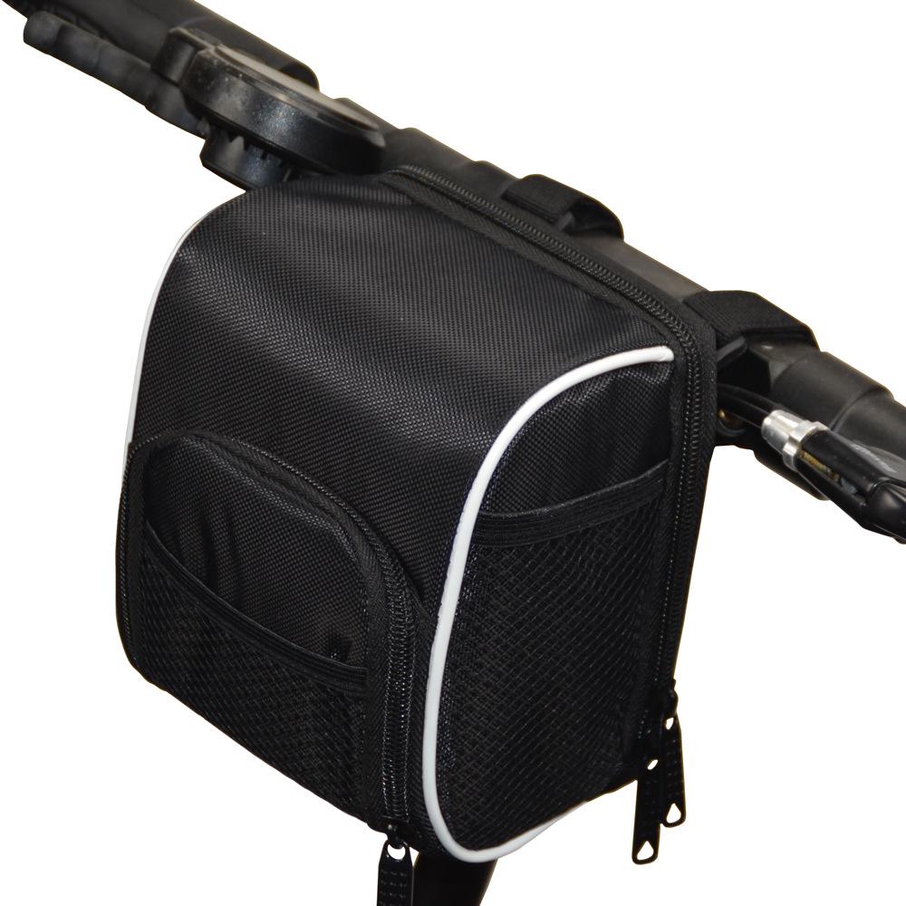 Outdoor Sports Bicycle & Scooter Handlebar Bag - Versatile Front Storage for Mountain and Folding Bikes