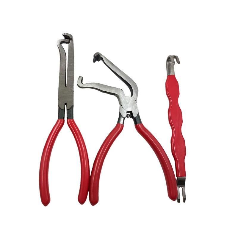 Conjunto de Ferramentas para Remoção de Conectores para Desconexão Elétrica com Aba de Pressão Alicate Desmontagem Rápida de Chicotes Elétricos Manutenção Elétrica Automotiva