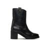 Ankle Boots Riding Lthr Mid Boot Block Heel FW0FW08776 Black