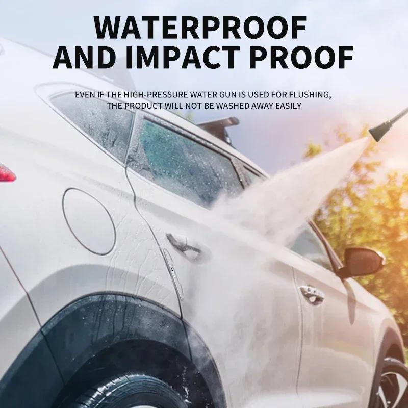 4 Stück/Set Transparenter Auto-Tür-Kollisionsschutz Stoßstangenleiste Aufkleber für BMW E46 E90 E60 F10 F30 E39 E36 F20 E87 G30