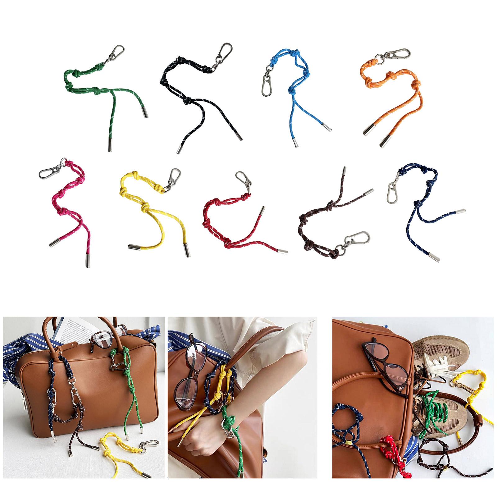 

Colorful Cord Keychain 20kg Load Capacity Colorful Rope Keychain Key Accessory Suitable for Outdoor Sports Enthusiasts синій