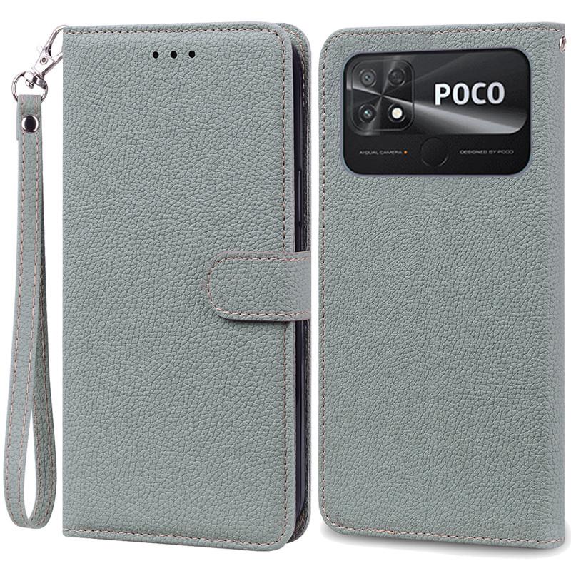 

Чохол POCO C40 Шкіряний Гаманець Чохол-книжка Для Чохол POCO C40 Xiaomi POCO C40 C 40 PocoC40 Чохол для телефону Coque Fundas Etui Shell For POCO C40
