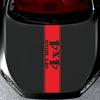 Vinyl Decal Car Accessories Waterproof Hood Cover DIY Decoration Self Adhesive