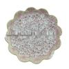 Faceted Acrylic Crystal Transparent Flat Beads for DIY Hairpins and Headwear